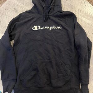 Champion women’s Black Hoodie Sweater